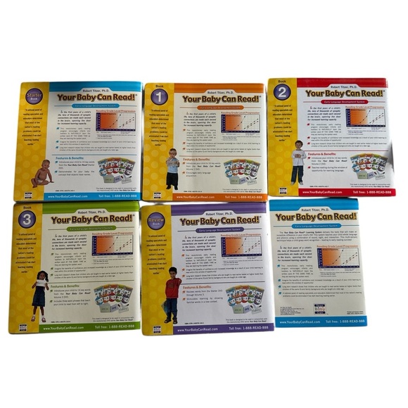Your Baby Can Read! Early Language Development System Bundle of 6 books like new - Picture 2 of 14